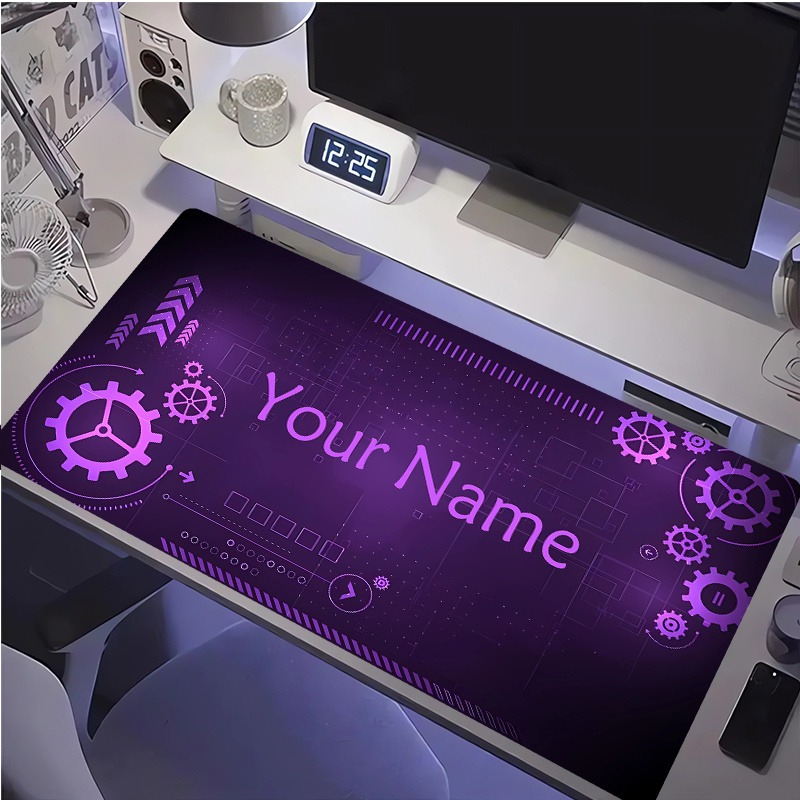 Office Tech Gear - Customizable Gear Tech Style Mouse Pad,
