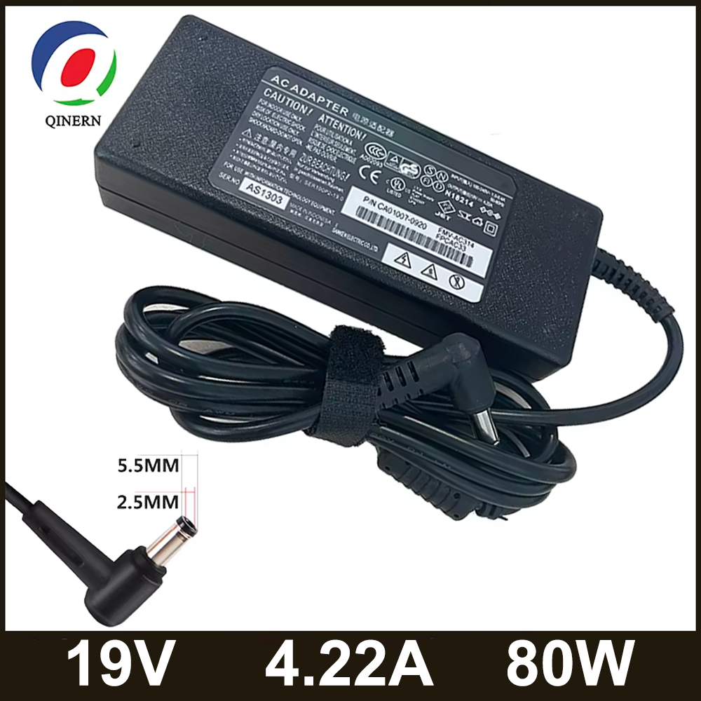 Cable Lock Laptop - 19V 4.22A 80W Laptop Charger Power