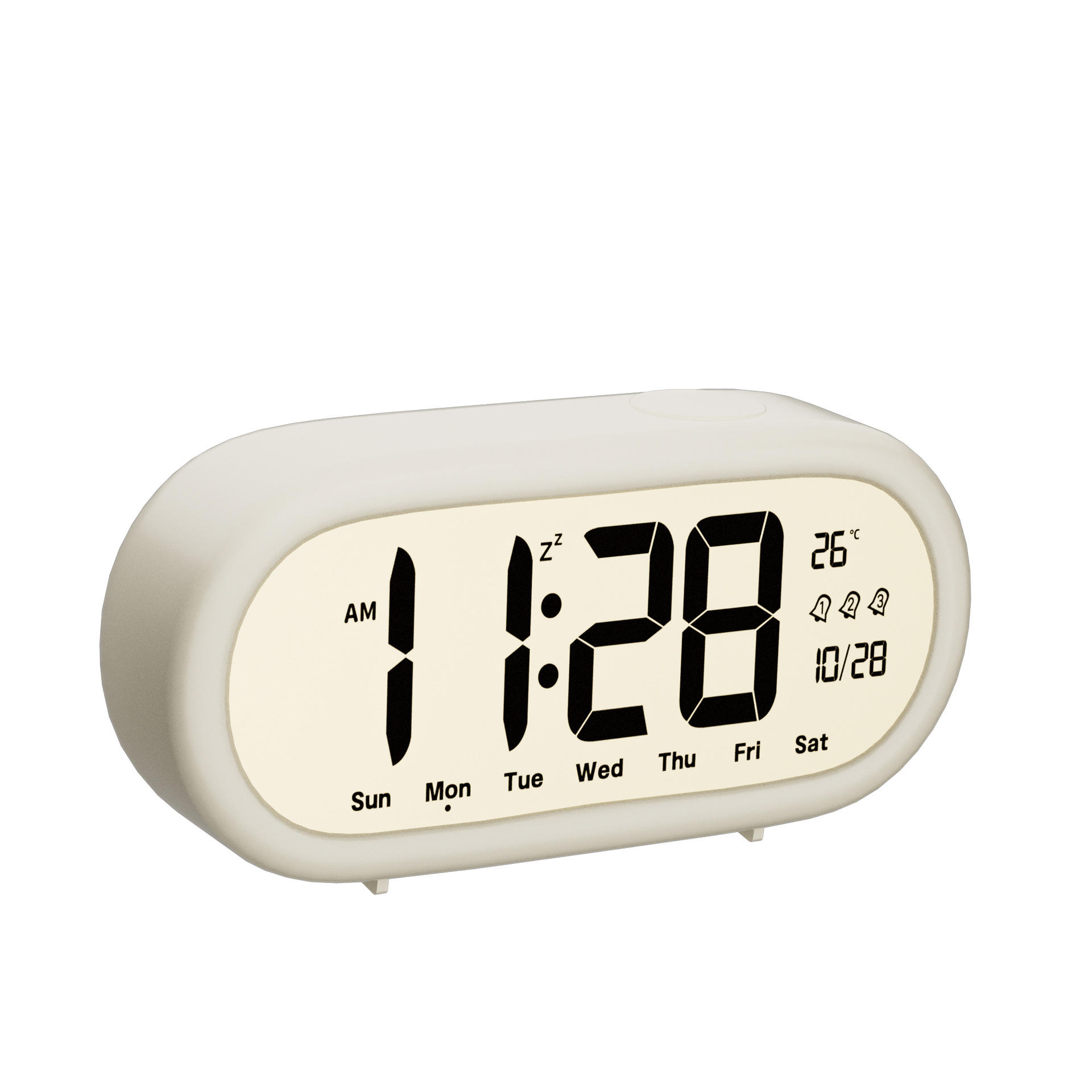 Office Tech Gadgets - LCD Alarm Clock Digital Alarm Clock
