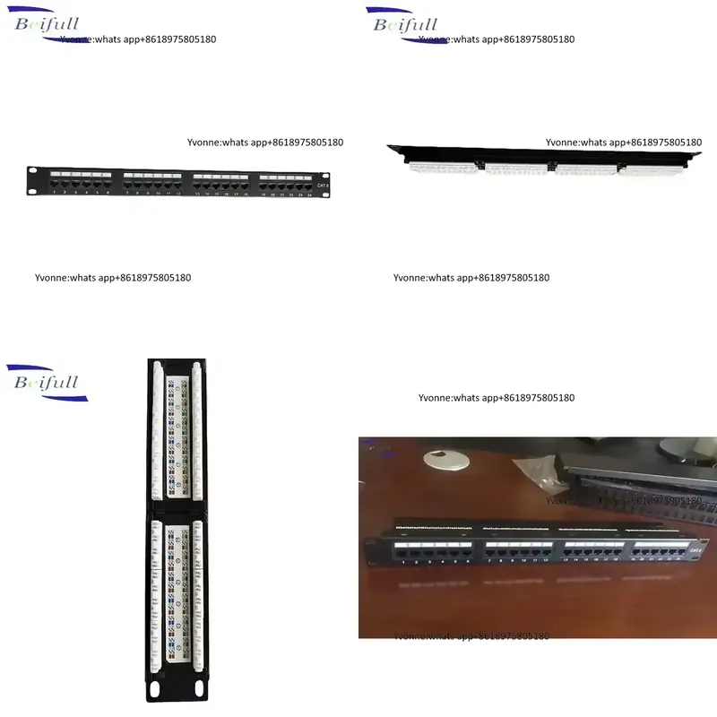 Patch Panel Cat6 - 6 Port a Group RJ45 19