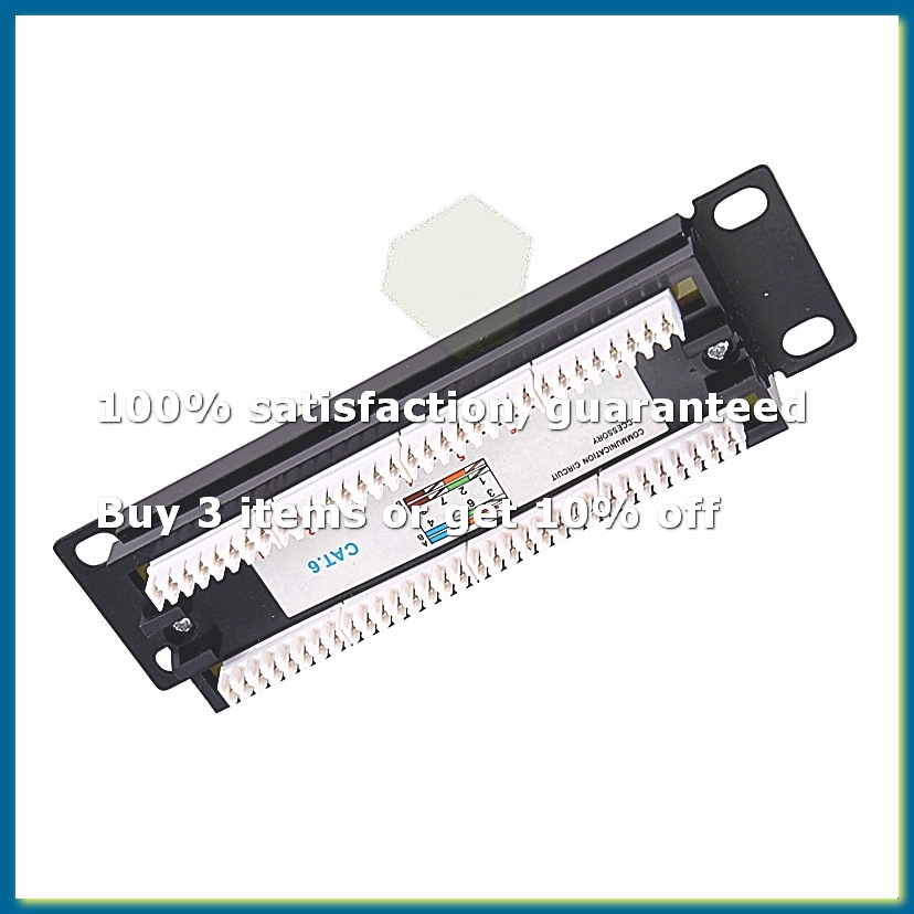 Patch Panel Cat6 - CAT6 8 Ports Patch Panel Rack