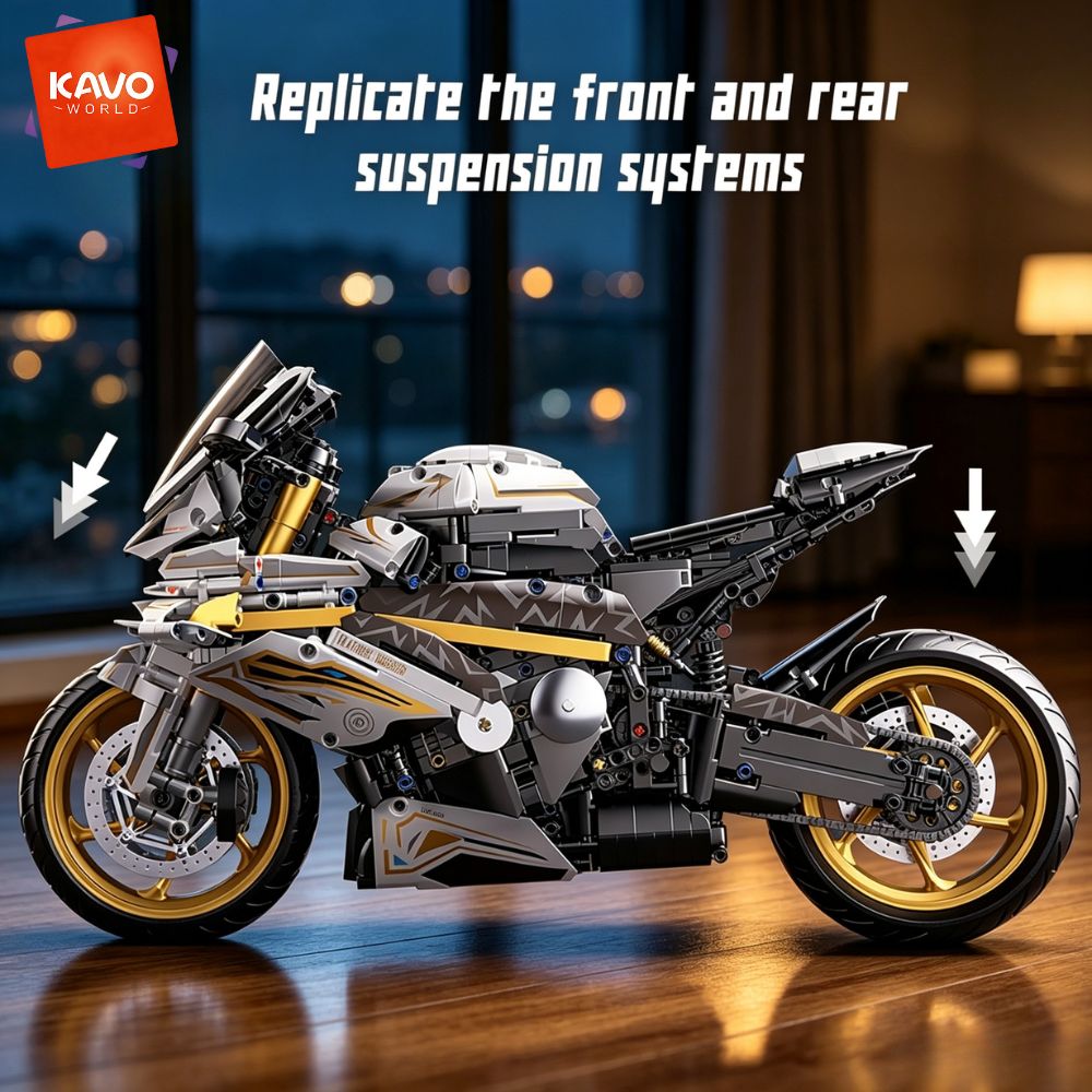 High Tech Office Room - KAVOWORLD 1:5 Large Scale Sport Motorcycle