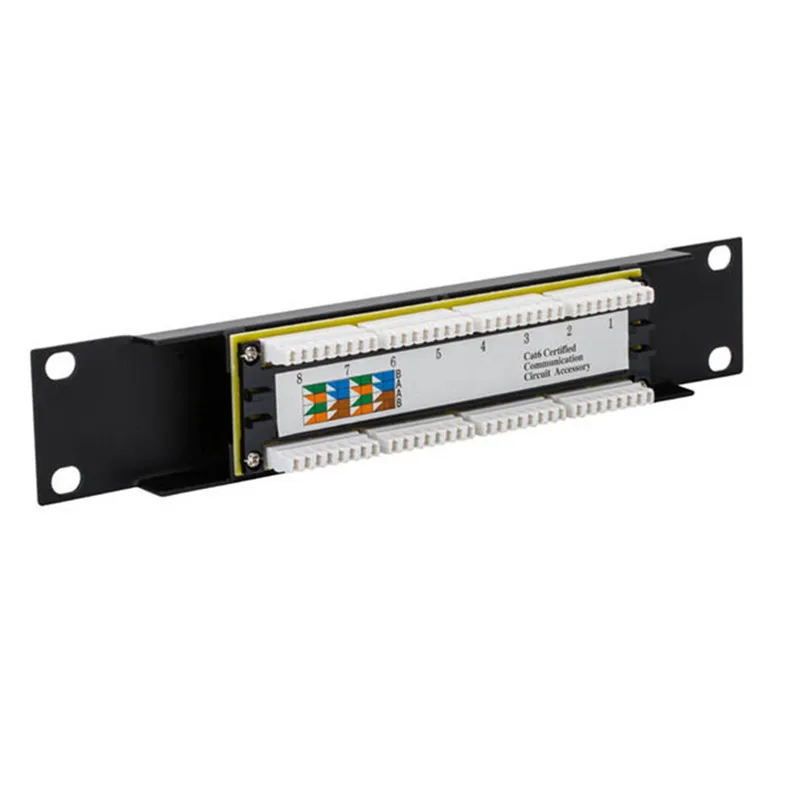 Network Adapter 8 Port CAT6 Pa - огляд і ціна Patch Panel Cat6