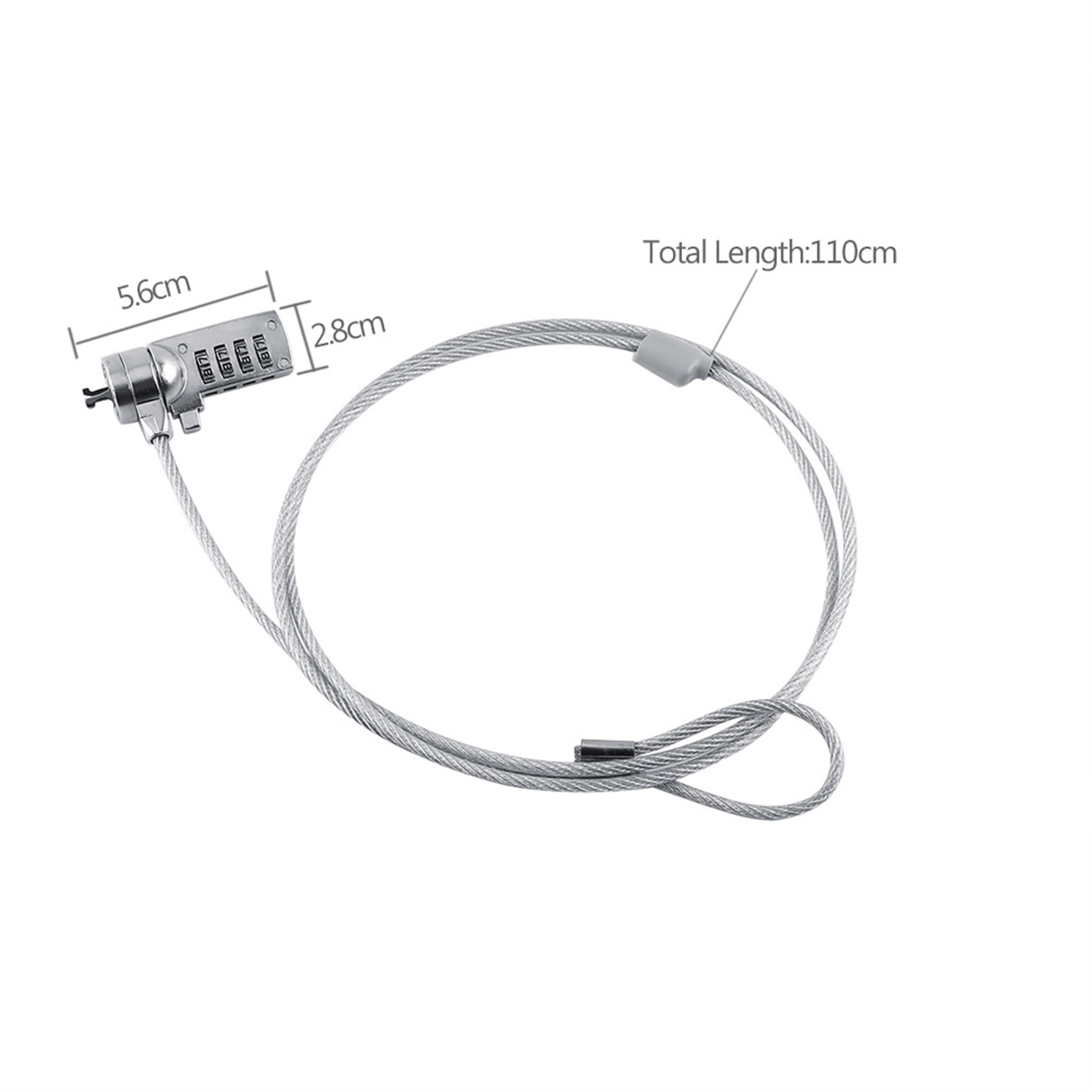 Laptop Theft Deterrent Laptop  - огляд і ціна Cable Lock Laptop