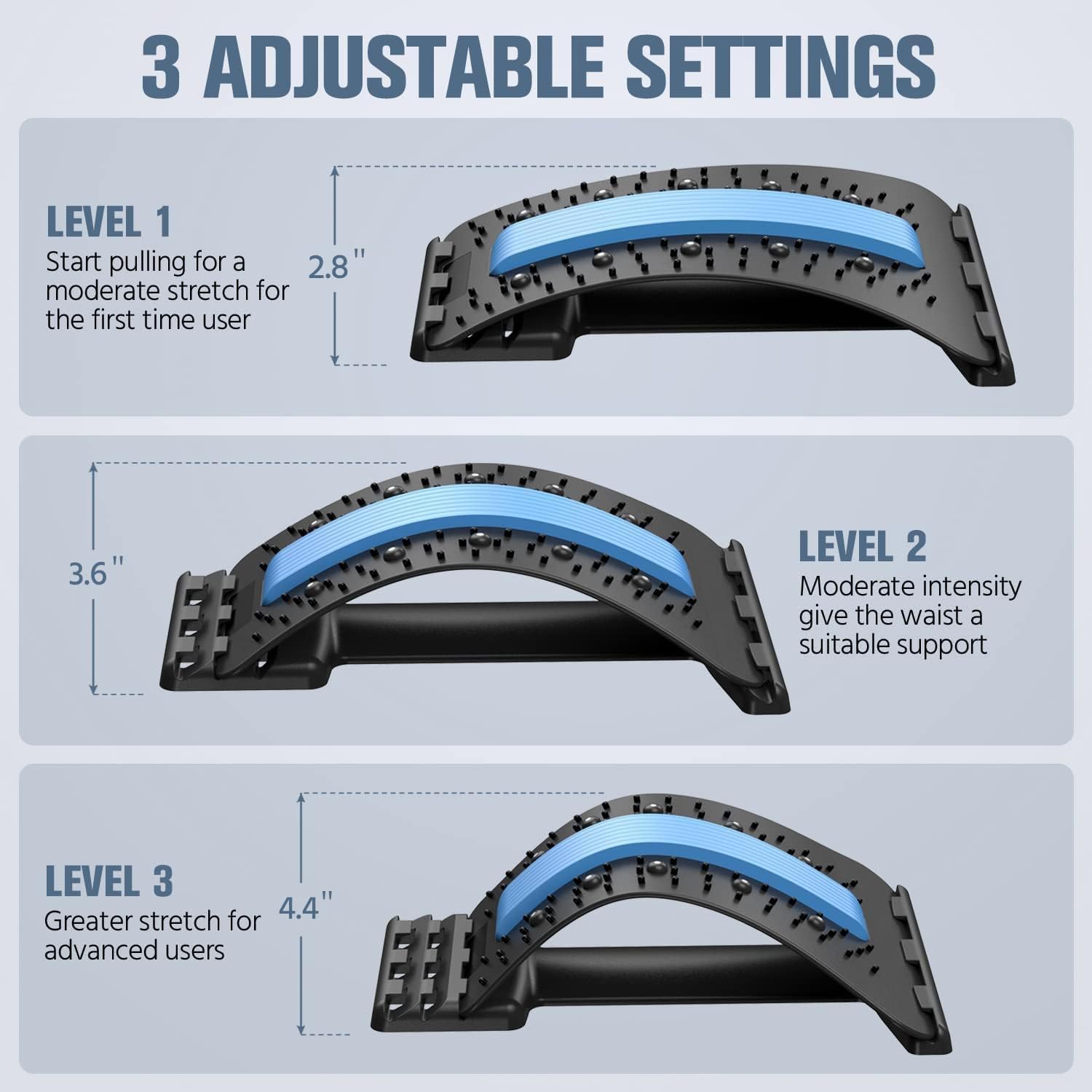 Multi-Level Back Stretching De - огляд і ціна Office Technologies