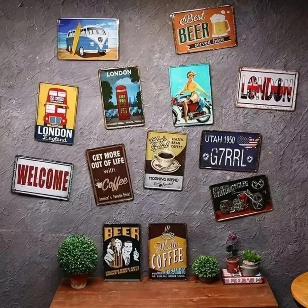 CIFBUY Retro Industrial 2D Fla - огляд і ціна Tech Office Wall