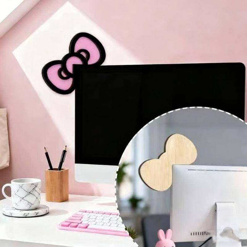 New 1/2Pcs Wooden Bowknot PC A - огляд і ціна Office Technologies