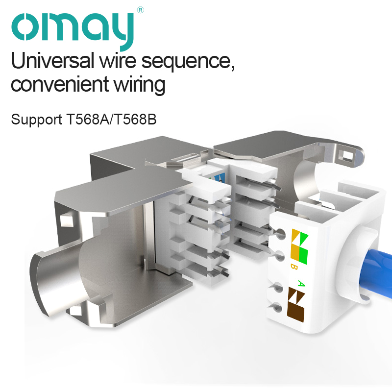 RJ45 Keystone Jack Module CAT8 - огляд і ціна Patch Panel Cat6