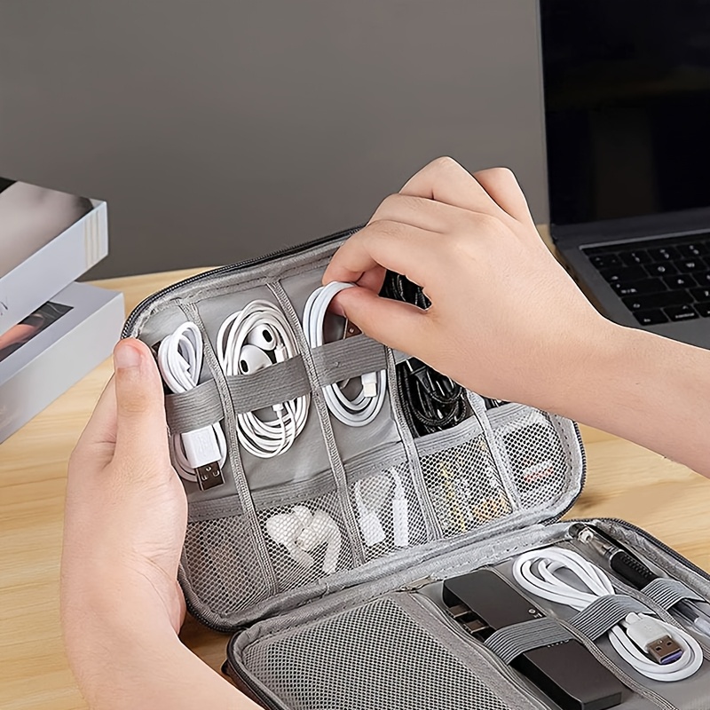 1pc Travel Cable Organizer Cas - огляд і ціна Office Tech Gear