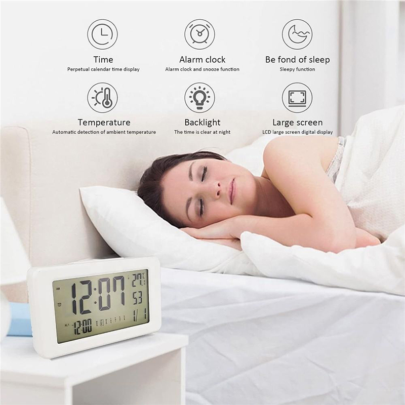 Digital Alarm Clock with Tempe - огляд і ціна Office Tech Gadgets