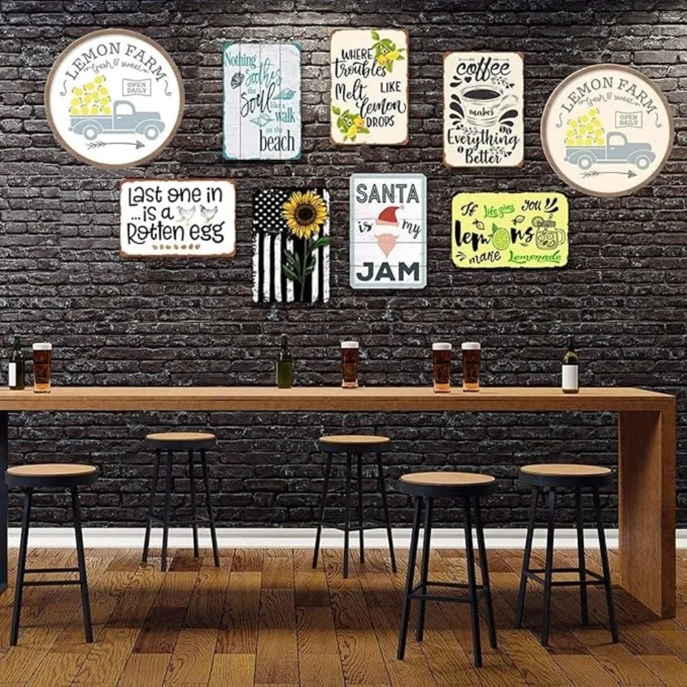 CIFBUY Retro Industrial 2D Fla - огляд і ціна Tech Office Wall