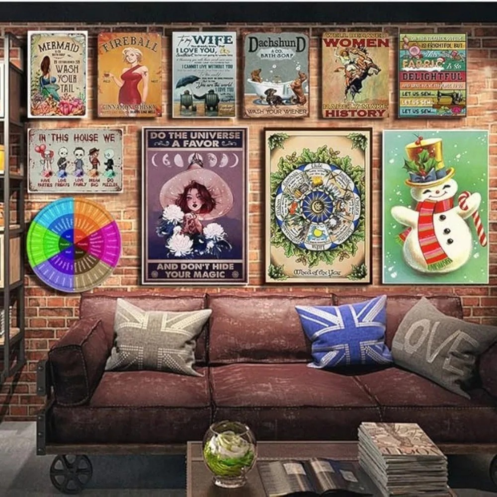 CIFBUY Retro Industrial 2D Fla - огляд і ціна Tech Office Wall