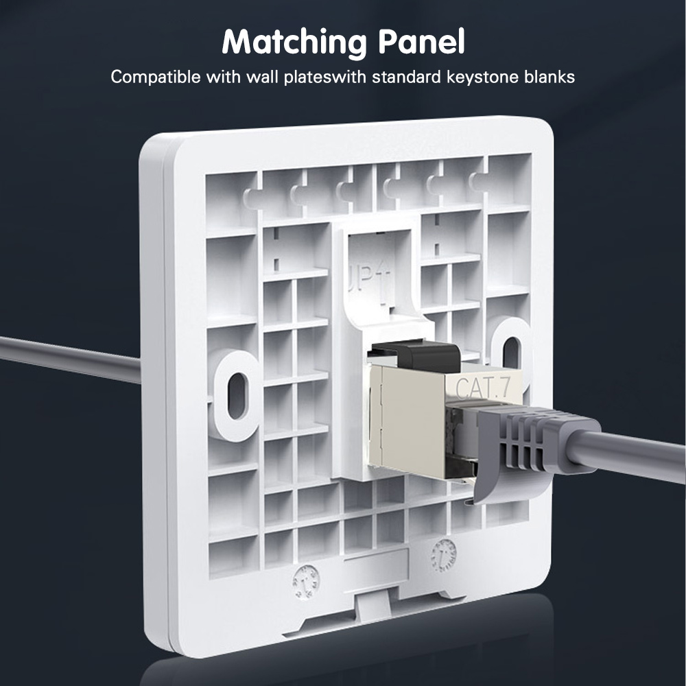 ZoeRax CAT7 CAT6A CAT6 Coupler - огляд і ціна Patch Panel Cat6