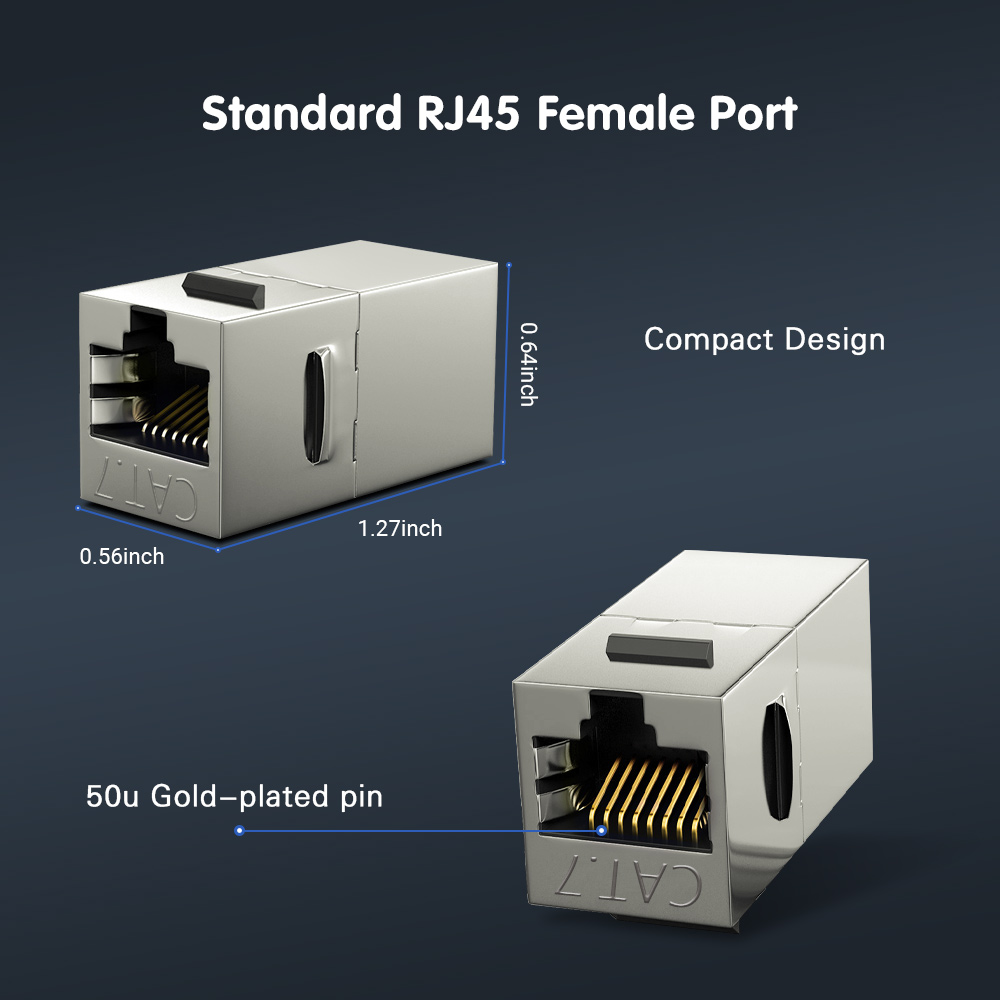 ZoeRax CAT7 CAT6A CAT6 Coupler - огляд і ціна Patch Panel Cat6