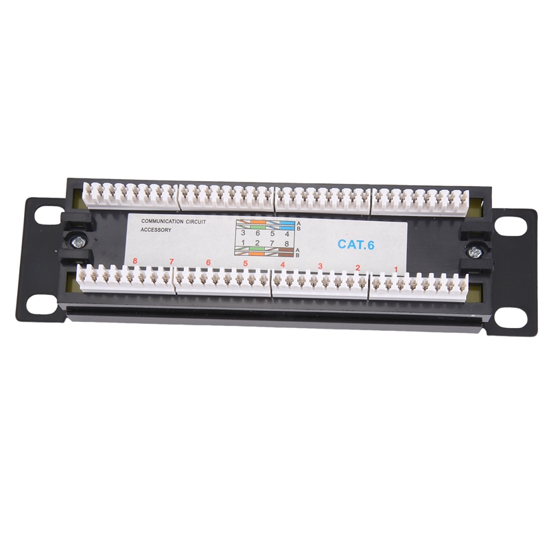 CAT6 8 Ports Patch Panel Rack  - огляд і ціна Patch Panel Cat6
