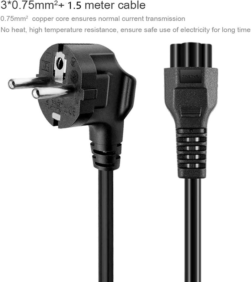 1.5M EU Universal Laptop 3-pin - огляд і ціна Cable Lock Laptop