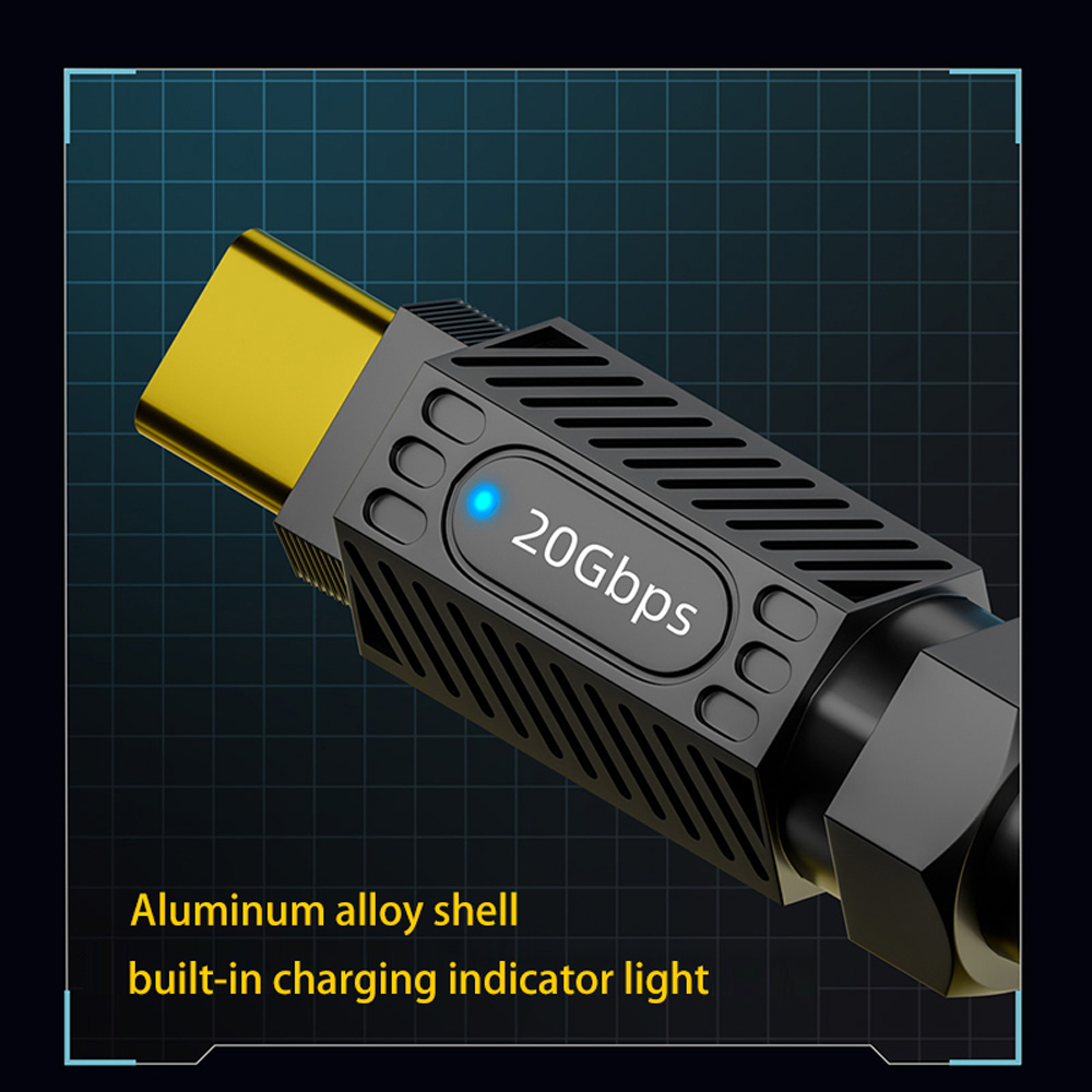 USB Type C Data Cable 8K 20Gbp - огляд і ціна Cable Lock Laptop