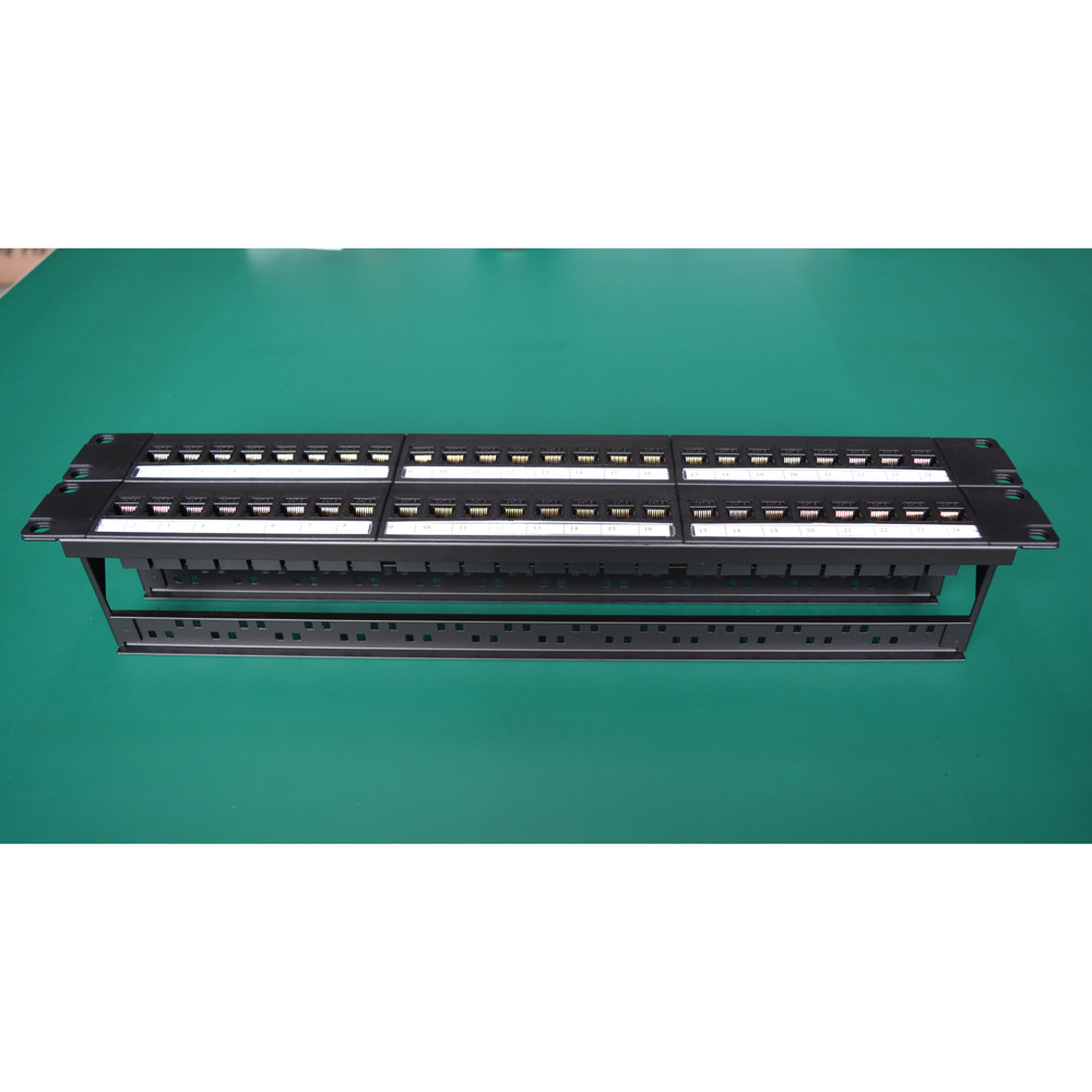 19in 2U Cabinet Pass-through 4 - огляд і ціна Patch Panel Cat6